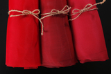 韩国无花纹欧根纱 面料 服装连衣裙婚纱礼服窗帘 布料 红色