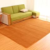 昱美2016化纤家用卫浴卧室客厅茶几床边加厚地垫长方形纯色地毯