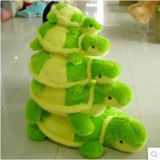 包邮毛绒玩具公仔超大号 布娃娃可爱礼物 绿色小乌龟王八抱枕靠垫