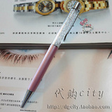 全球购现货 施华洛世奇代购粉色HelloKitty水晶圆珠笔正品1097055