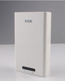新款SSK飚王 HE-W100 2.5寸 USB3.0 无线WIFI智能移动硬盘盒 内置