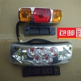 电动车尾灯改装尾灯LED刹车灯加装三合一车尾灯带转向灯警示灯