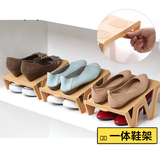 加厚日式简易双层多功能DIY鞋架鞋柜鞋子收纳架全新塑料整理架