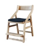 日式儿童全实木白蜡木书桌椅子 智能升降椅纠正坐姿学生椅 包物流