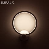 IMPALA现代简约圆环壁灯过道走廊玄关高亮LED环形灯卧室床头灯具