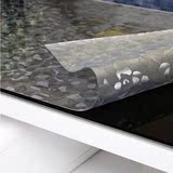 布软质透明塑料台垫隔热隔离垫防水防油防损塑胶桌布PVC塑胶餐桌