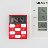 日本LEC 电子计时器 磁吸定时器 提醒器 厨房倒计时器 秒表闹钟
