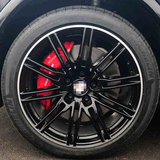 保时捷卡宴 2013款 Cayenne S 4.8T纯锻造原款改装定制铝合金轮毂