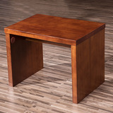卓越年华 新中式实木梳妆凳 化妆凳梳妆台凳子化妆椅子方凳子板凳