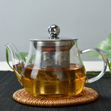 透明耐热玻璃泡茶壶花茶壶带过滤内胆不绣钢红茶绿茶冲茶器飘逸杯