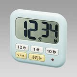 日本LEC  定时器计时器提醒器带LEC灯厨房体育秒表电子闹钟