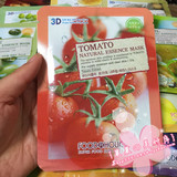 韩国面膜贴正品FOOD A HOLIC 3D面膜贴 番茄西红柿补水美白淡斑