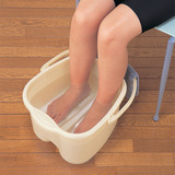 日本进口 塑料洗脚盆 足浴桶 洗脚桶 泡脚桶 按摩泡脚桶 足疗桶