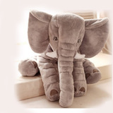 宜家大象宝宝安抚毛绒玩具抱枕玩偶睡枕大象公仔儿童生日礼物