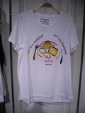 太平鸟女装专柜正品代购2016年夏T恤(259)A3DC6210281-白色长T恤