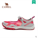 CAMEL骆驼 户外女款休闲鞋 正品网布透气轻便徒步休闲鞋A51149602