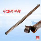中国风仿古竿包护竿筒1.2米杆包单层渔具包手竿杆桶鱼竿保护袋