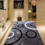 加厚加密亮丝地毯韩国丝图案地毯客厅卧室茶几地毯可定制