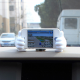 米奇车载创意通用手机座苹果6plus4S5S三星note4汽车用导航仪支架