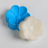 手工皂肥皂 DIY模具 硅胶模具 单孔海棠花 约出65克