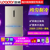 海尔Leader/统帅 BCD-258WLDPN 258升 冷藏冷冻 节能 电冰箱