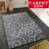 欧式客厅地毯简约时尚茶几沙发地毯进门玄关凸字形地毯定制床头毯
