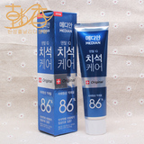 韩国爱茉莉麦迪安强效清除牙垢64%升级版86美白牙膏 去牙石