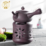 金团 功夫茶炉紫砂茶具茶炉煮茶炉酒精茶炉烧水壶套装煮茶器茶壶