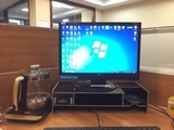 支架电脑底座托架木质显示器增高架办公用品室桌面收纳盒创意护颈