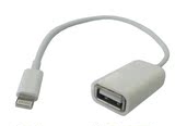 苹果平板电脑OTG数据线　ipad mini Air Air2 USB转接线otg ipad4