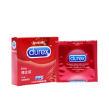 杜蕾斯 避孕套 情迷3只装超薄润滑型安全套 计生情趣成人用品批发