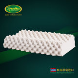 泰国纯天然乳胶枕头 进口原装橡胶枕头枕芯 成人按摩保健护颈椎枕