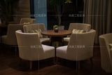 售楼处洽谈桌椅新中式谈判桌椅组合茶楼咖啡厅现代接待沙发椅