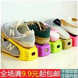 加厚一体韩式鞋架双层简易塑料鞋架鞋托鞋柜收纳架