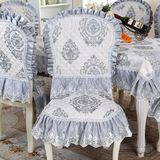 茶几布长方形欧式布艺桌布餐椅垫椅套套装田园餐桌布台布桌布盖巾