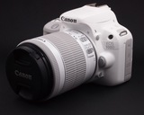 佳能EOS 100d配18-55 IS STM防抖镜头数码单反相机触摸屏新到白色