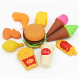 儿童过家家仿真麦当劳汉堡包 冰淇淋模型玩具幼儿园区角材料教具