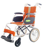 日本中进轮椅航太铝合金折叠超轻便携旅行残疾老人轮椅手推车包邮