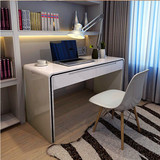 书桌 小户型现代写字台简约白色钢琴烤漆 宜家家用台式办公电脑桌