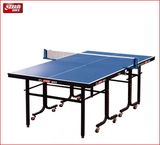 儿童乒乓球桌T919TM616送货 红双喜乒乓球台 小型迷你折叠家用