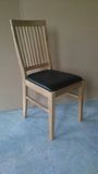 白橡木餐椅出口原单实木餐椅简约时尚欧式休闲田园椅(二把包邮）