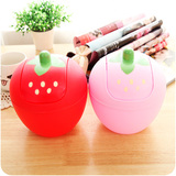 创意潮流可爱草莓迷你桌面垃圾桶C040 韩式甜美摇盖式优质收纳桶