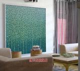 后现代抽象手绘装饰画简约沙发背景客厅玄关走廊卧室欧式有框画