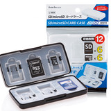 日本原装进口sanada sd卡储存盒便携式TF卡内存卡手机卡收纳盒