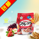 日本进口Calbee卡乐比麦片800g水果燕麦片儿童谷物即食早餐 现货