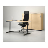 重庆宜家家居IKEA代购BEKANT贝肯特简约弧形办公桌书桌电脑桌
