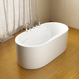 亚克力浴缸 独立式成人浴缸浴盆 大空间Q109款欧式一体无缝浴缸
