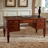 特价销售外贸出口原单美式欧式实木家具书桌写字桌电脑桌书台