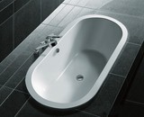 浴缸嵌入式亚克力单人圆形无裙浴缸1.5-1.8米成人浴盆浴池625