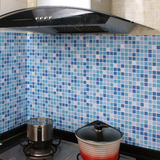 灶台厨房防油烟马赛克贴纸 耐高温浴室防水瓷砖贴墙纸 卫生间壁纸
